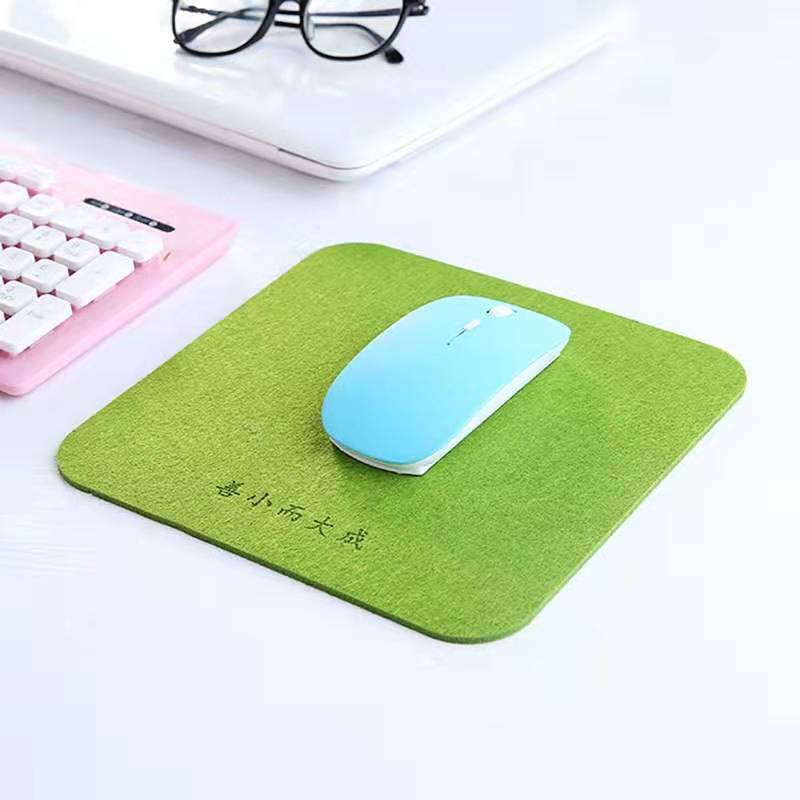 定制毛氈鼠標墊辦公桌墊定制電腦大鼠標墊 支持來圖制作可加logo