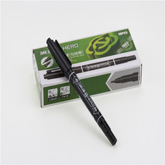 英雄馬克筆887 雙頭油性記號筆黑紅藍色環保耐用批發整盒裝