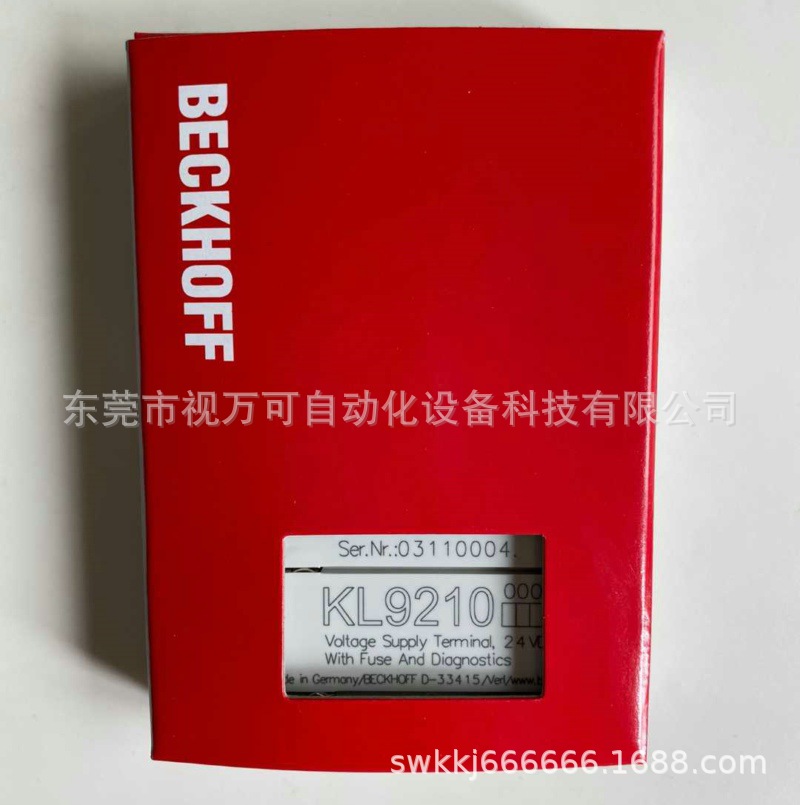 现货销售全新原装BECKHOFF倍福模块 KL9210 实物拍摄优势价格议价