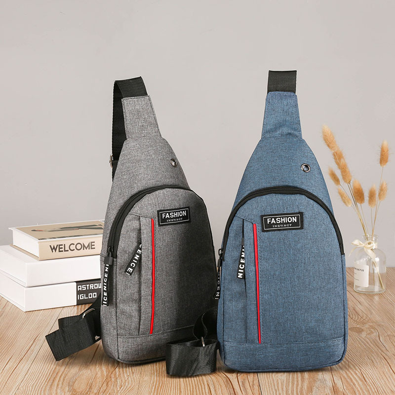 Men's chest bag 20 new trendy men's back...