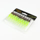 10 PCS Soft Worms Fishing Lure Soft Baits Fresh Water Bass Swimbait Tackle Gear