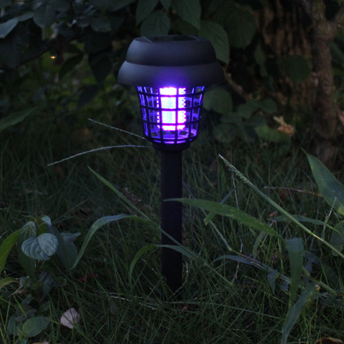 Solar Mosquito Killer Lamp Mosquito Catcher Home Outdoor Waterproof Courtyard Outdoor Garden Mosquito Repellent Insect Killer Lamp