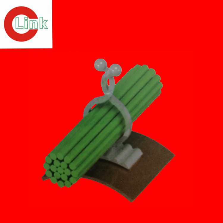 柔性底座扭线环扎带底座固定座尼龙扎带束线带阻燃塑料捆扎带