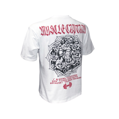 Muscle Brothers Loose T-Shirt for Men - Korean Style Sporty Casual Short-Sleeve Large Size Pure Cotton Basketball Training Top Running