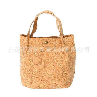 新款简约碎石纹软木单肩包 环保耐磨水松木斜挎包 百搭单肩斜挎包