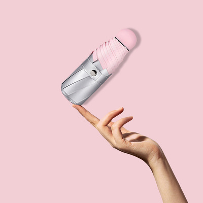 钛银五折迷你口袋伞银胶防晒遮阳伞防紫外线太阳伞女胶囊伞定制伞