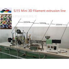 小型3D打印丝挤出机/室验室3D打印耗材挤出机,桌面3D打印耗材设备