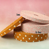 DIY jewelry butterfly loves the four -corner flower pressure cloth strip ornament material handmade hair clip accessories