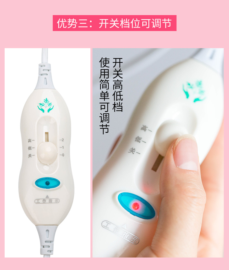 Electric Moxibustion Cap Ai Jiu Mao Herbal Heat Therapy Hat for Head Warming and Home Smokeless Steaming specifications