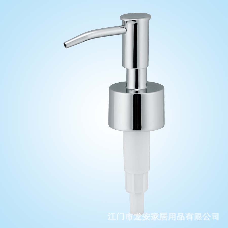 生产锌合金卫浴喷头铬色洗手液泵头浴室合金皂液喷头喷雾喷雾器