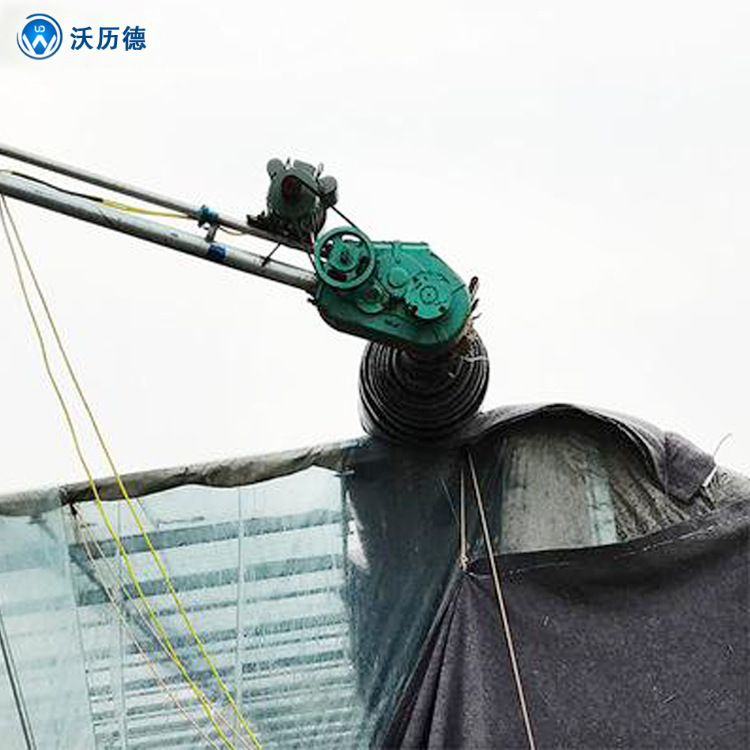大棚被五轴卷帘机 温室棉被卷放机 大型四轴卷帘机
