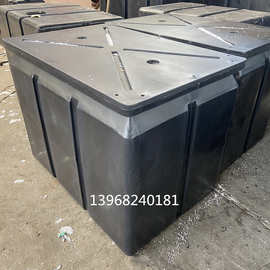 厂家供应码头搭建浮桥用浮箱聚乙烯材质内部填充发泡浮箱