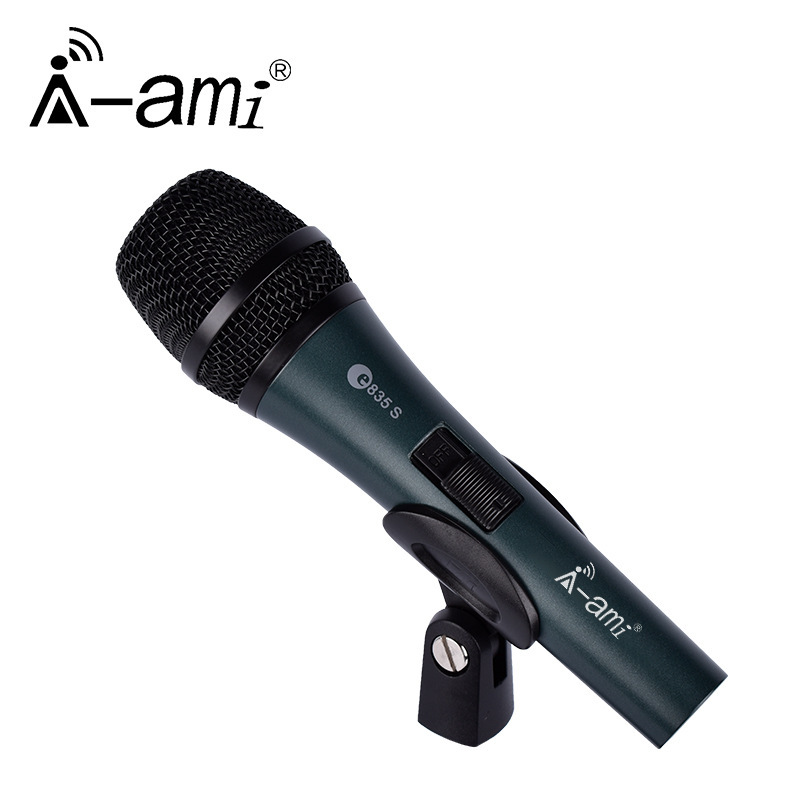 AMI E845 wired metal microphone KTV microphone handheld performance conference stage kgemai home theater AMI E845 wired metal microphone KTV microphone handheld performance conference stage kgemai home theater