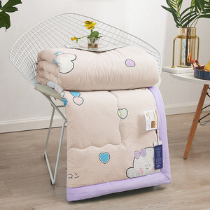 供货用2020新款夏被简约水洗棉夏凉被微商爆款空调被礼品被子批发