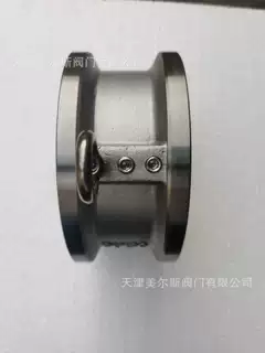 不锈钢对夹蝶式止回阀304止回阀塘沽止回阀H76W-16P美尔斯止回阀