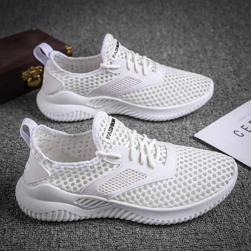 Stall Source of goods Trendy shoes 2020 summer Breathable shoes new pattern Net surface Casual shoes man Sporty Single shoes