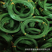 加工定制2 3 4 5 6 8 10 20米一卷彩色铝丝500克一卷氧化盆景铝线