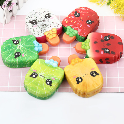 squishyPU高回弹仿真冰棍无毒减压卡通发泄玩具儿童成人捏捏玩具