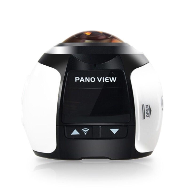 V1全景360度运动户外相机30米防水高清4K WIFI VR虚拟现实摄像机