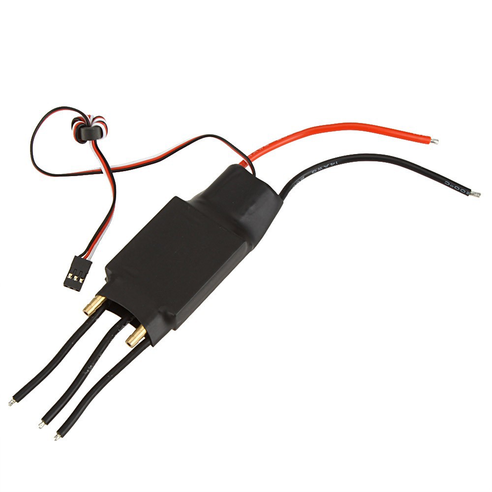 Brushless ESC boat water-cooled 80A 125A 200A 60A 100A with UBEC output and unidirectional water block