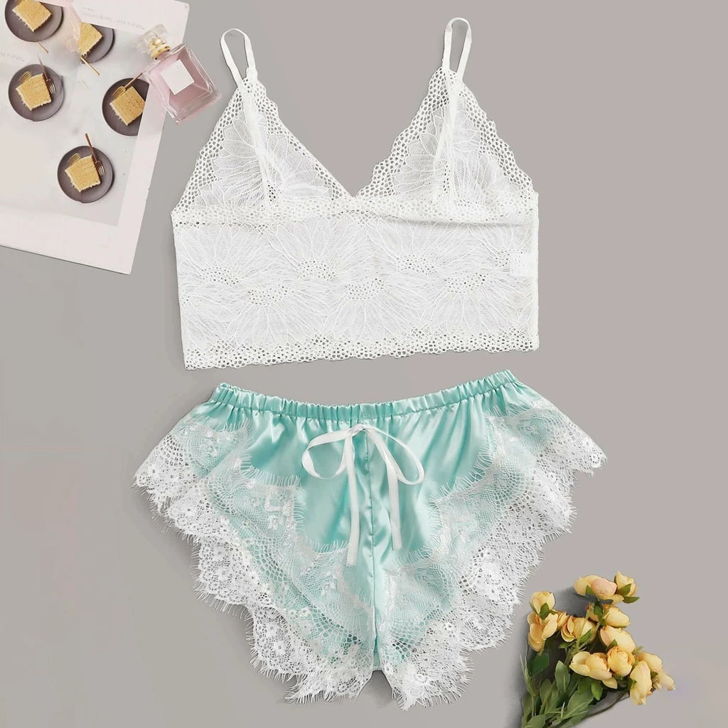Эротическое нижнее белье европейское и американское взрывное сексуальное кружевное шнурки шорты для женщин