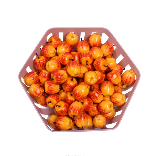 Factory wholesale processing simulated small fruit foam fake mini vegetables 3.5-5cm Christmas tree decoration accessories