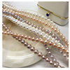 Round beads, necklace from pearl, 11m, wholesale