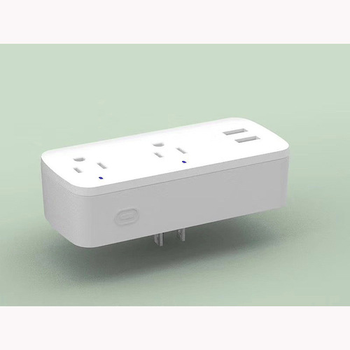 Smart socket wifi mobile phone switch timing plug voice control USB socket US standard socket wifi socket