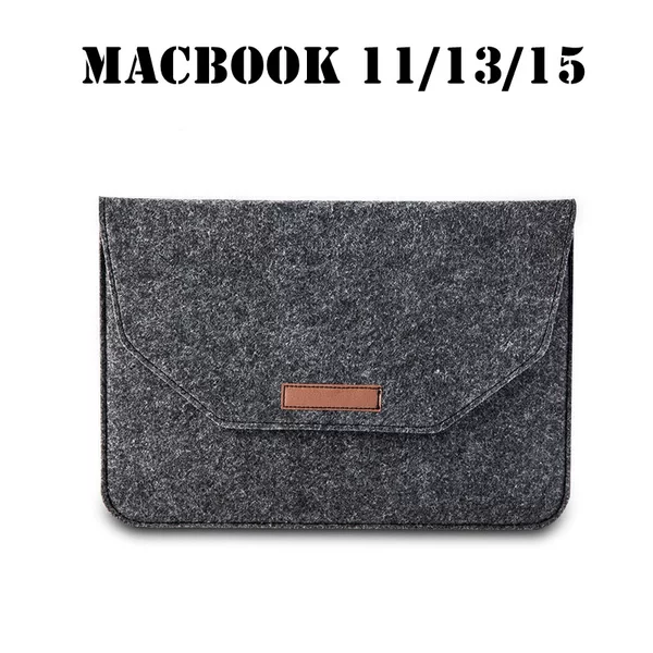 For macbook felt bag gift flat liner protective case iPad Lenovo Apple computer bag