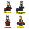 Car LED fog light H11 9005 9006 H7 3030 27smd fog light H16 P13W LED car light H8