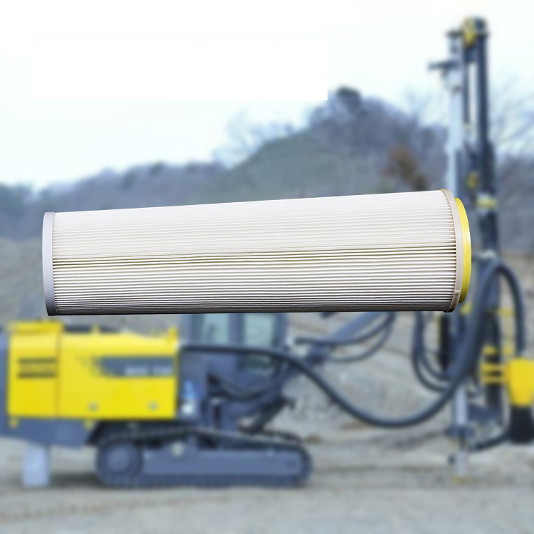 钻机集尘箱除尘滤筒 空气过滤除尘滤芯 D-55钻机用除尘滤芯|ms