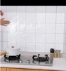 Transparent kitchen, heat-resistant sticker, waterproof self-adhesive cooker on wall