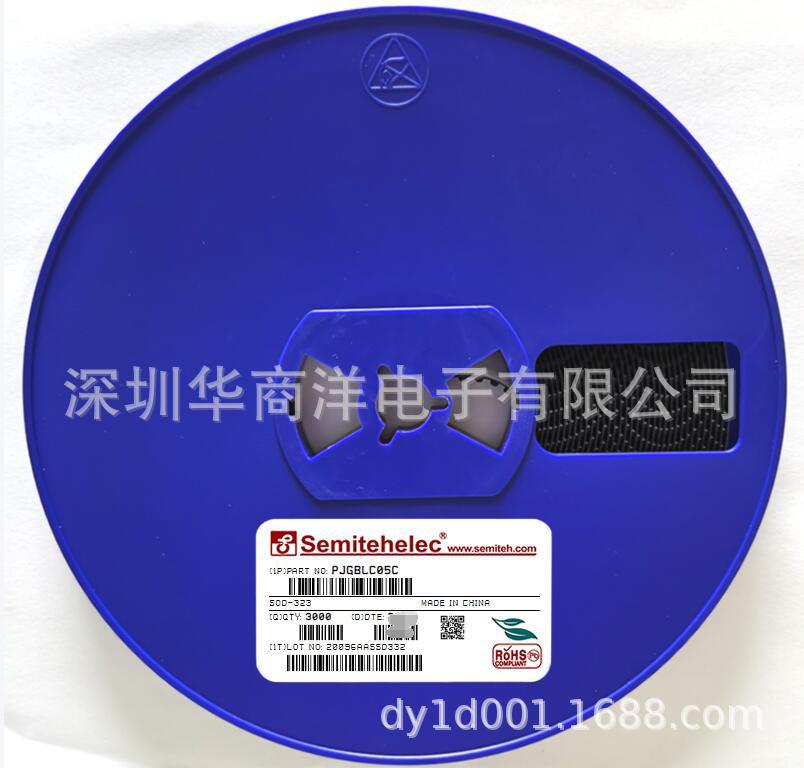 PJGBLC05C ESD静电保护二极管 5V 双向 低电容 SOD-323 SEMITEH