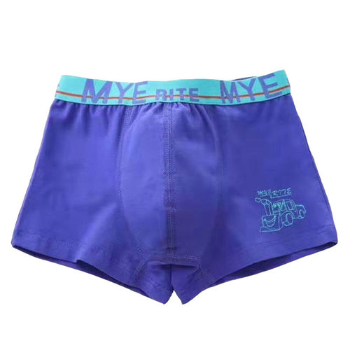 New products 7 children's underwear 9 boys' boxers 11 boys 12 cotton 15-year-old middle-aged children and teenagers breathable boxer briefs