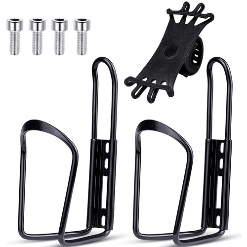 Cross-border bicycle aluminum alloy water bottle rack mountain bike water cup holder outdoor cycling water bottle holder bicycle accessories