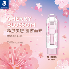 Germany's STAEDTLER macaron push-pull creative students with rubber removable core easy to carry