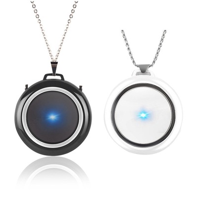 Cross border Explosive money portable Wearing Take it with you Air cleaner usb Mini halter anion Necklace Oxygen Bar