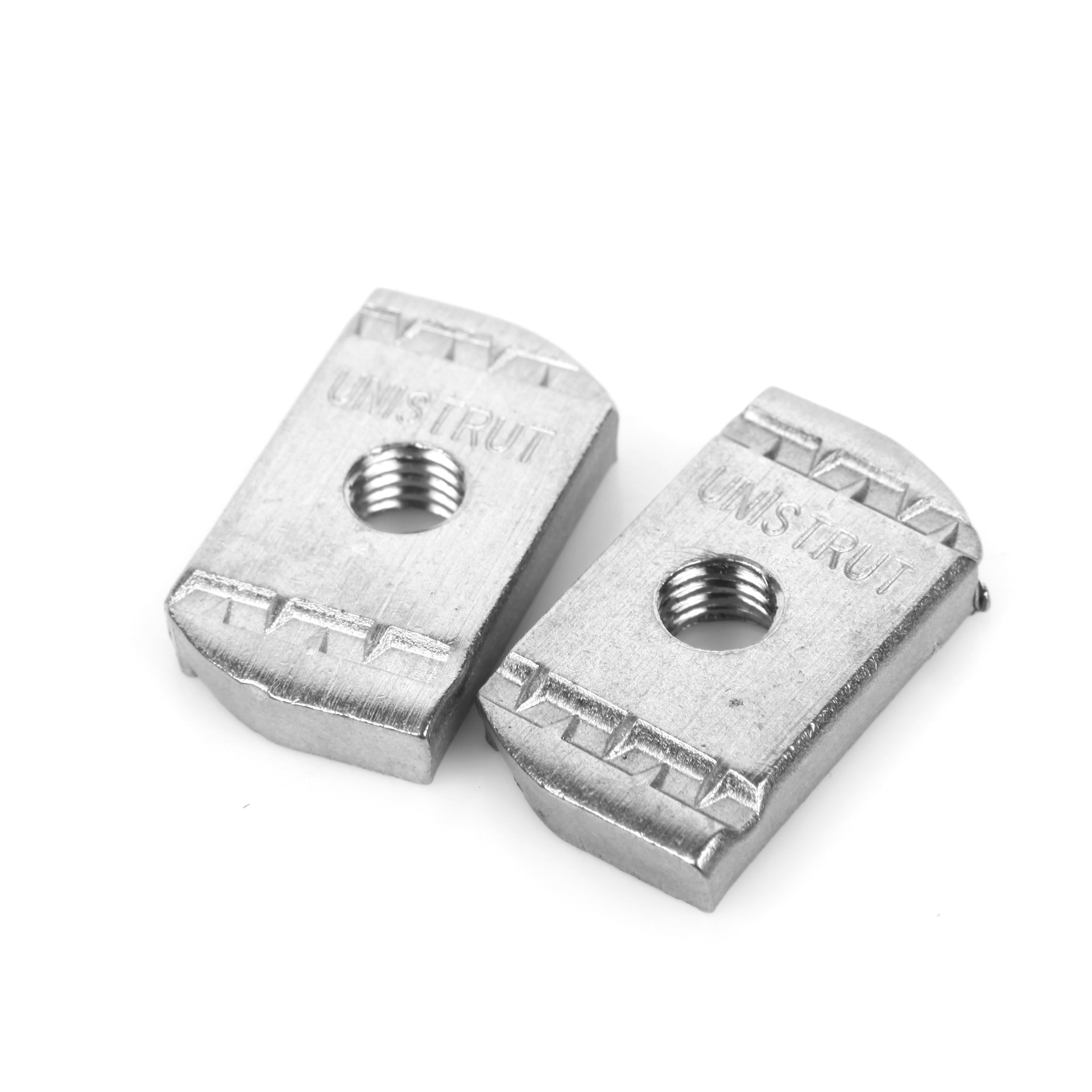 304不锈钢连接件紧固件光伏螺母弹簧螺母C型钢配件