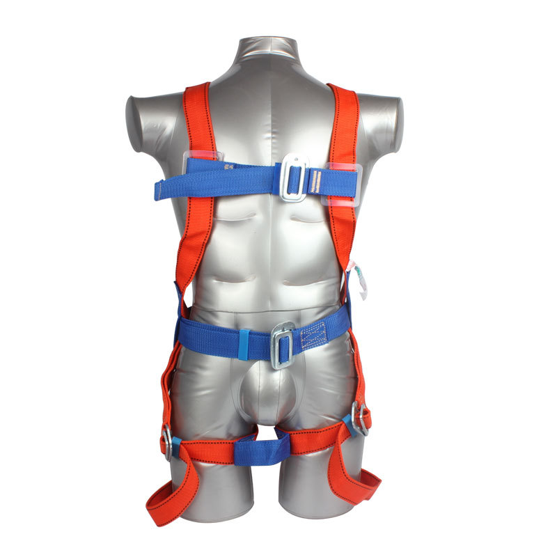 宏建双大钩缓冲安全带 全身五点式高空坠落防护 高空安全带