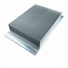 定制逆變器鋁材鋁擠高密鏟齒散熱器大型功放服務器強勁降溫散熱片