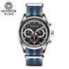 Nylon watch, waterproof universal quartz watches, genuine leather