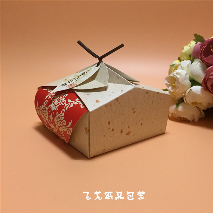 4粒50g月饼凤梨酥燕窝包装盒酒店茶叶盒婚庆礼盒饼干蛋黄酥礼品盒
