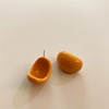 South Korean cute resin, earrings, simple and elegant design