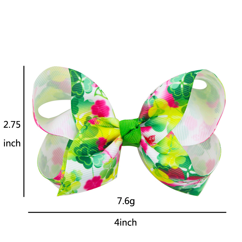 Fashion Shamrock Threaded Braid Hair Clip 1 Piece display picture 2