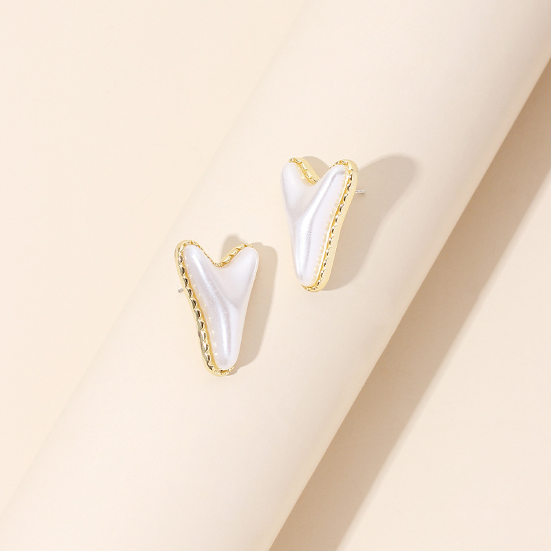 10g Weight Earrings Classification Wedding, Travel Occasion Women'S Gender Gold Color Original Simple Geometric Irregular Letter Y-shaped Earrings Retro Earrings Wholesale Nihaojewelry 2