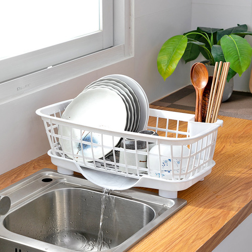 北欧简约沥水架碗架厨房碗碟餐具沥水架居家日用收纳整理架置物架