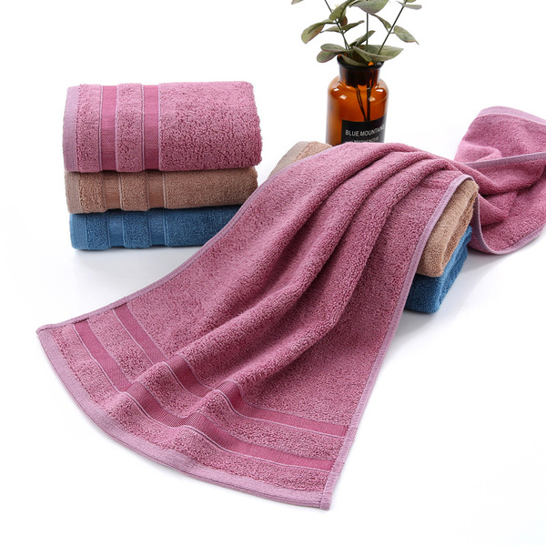 Dark towel for face washing