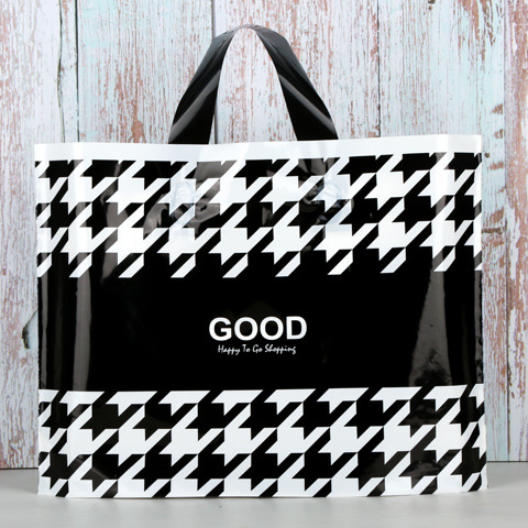 Bolsa de mano, bolsa para ropa, bolsa con logotipo impreso personalizado para ropa, bolsa de regalo, bolsa de cosméticos de plástico engrosado y duradero
