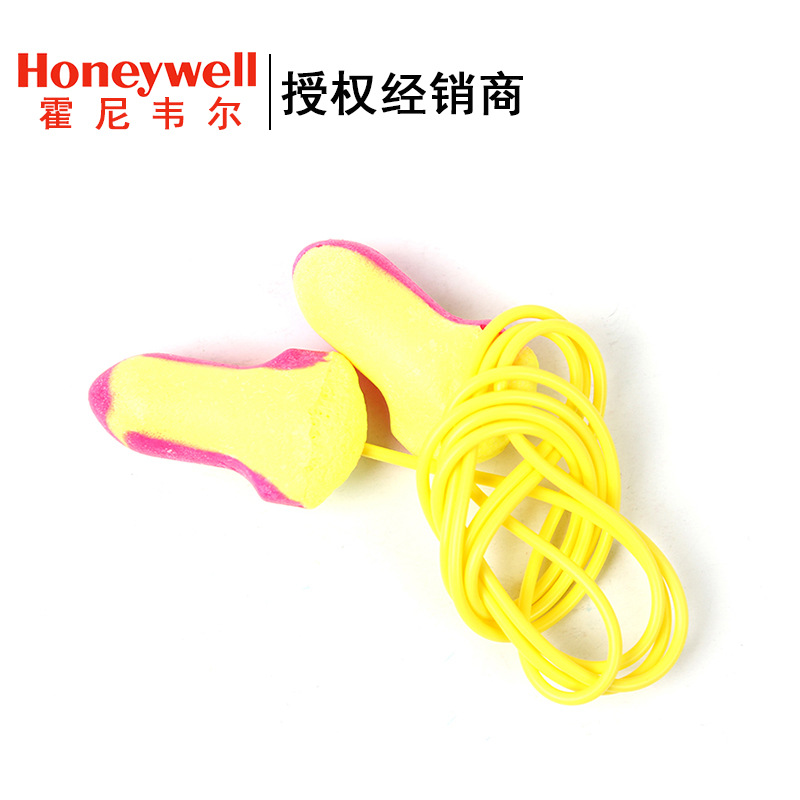 霍尼韦尔LL-30 Laser Lite带连接线PU泡棉隔音耳塞 防噪音耳塞