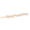 Hairgrip from pearl, hairpins, crab pin, hair accessory, wholesale, diamond encrusted